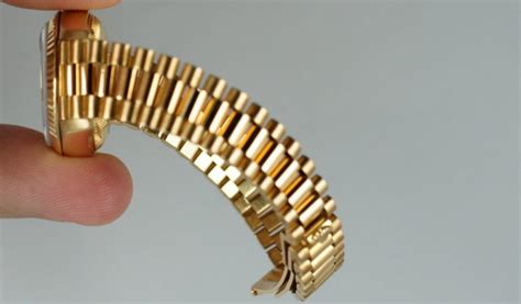 rolex president bracelet stretch repair|aftermarket rolex president bracelet.